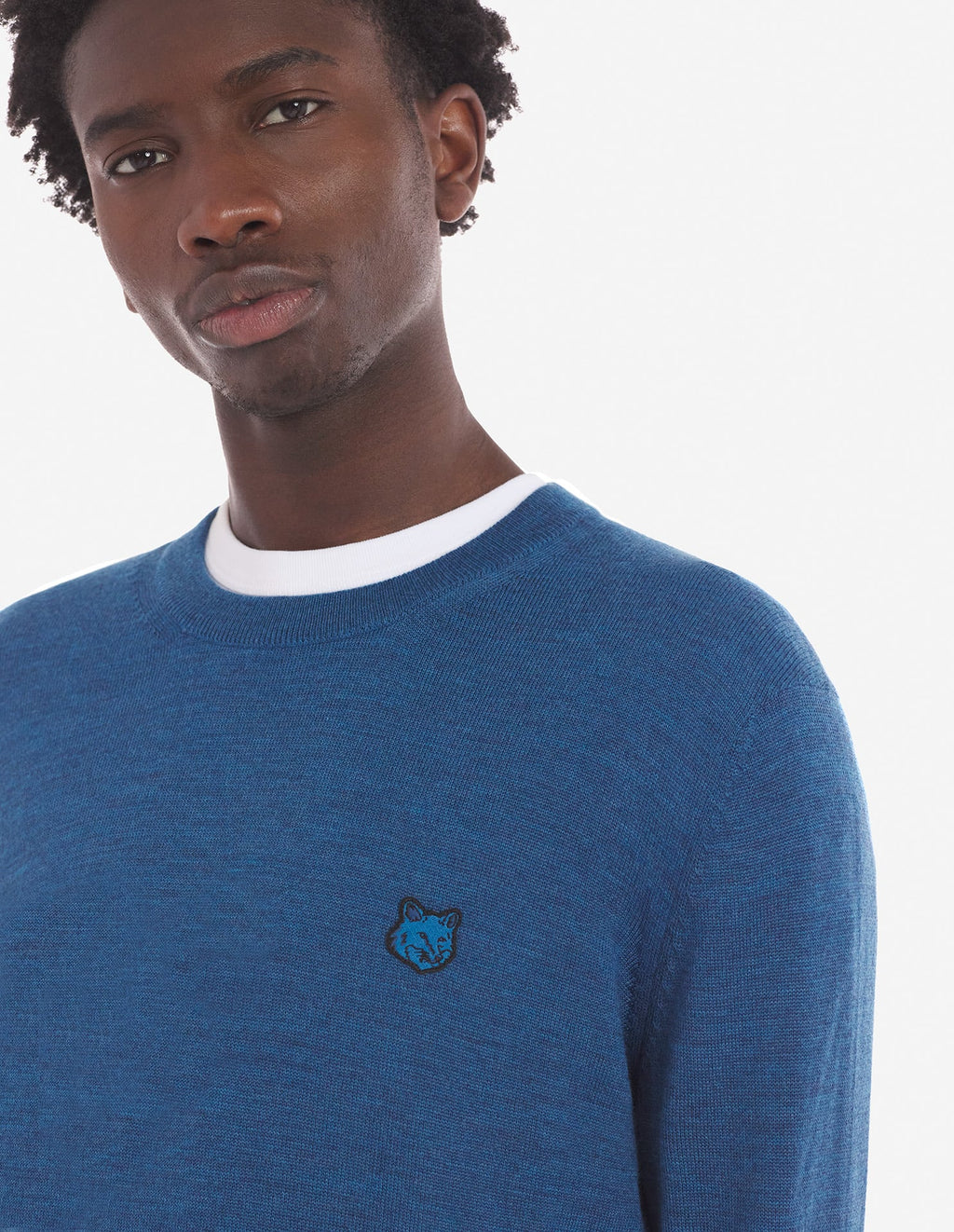  BOLD FOX HEAD PATCH REGULAR JUMPER