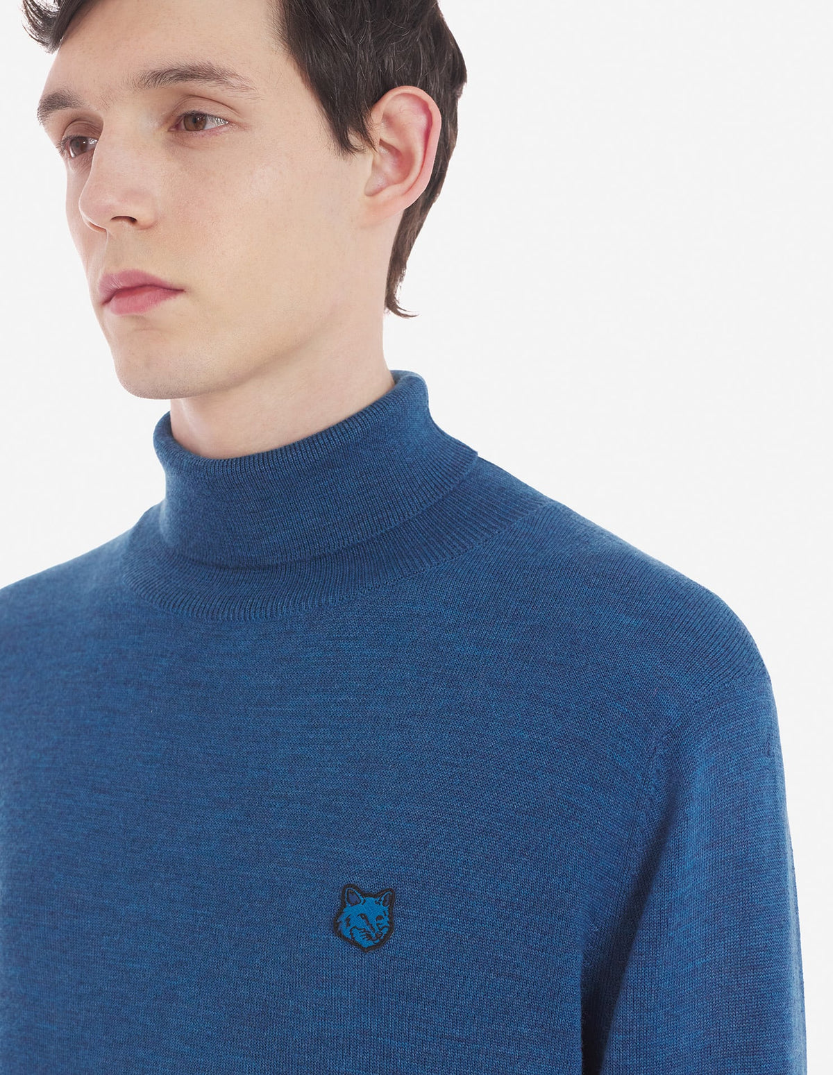  BOLD FOX HEAD PATCH REGULAR TURTLENECK 