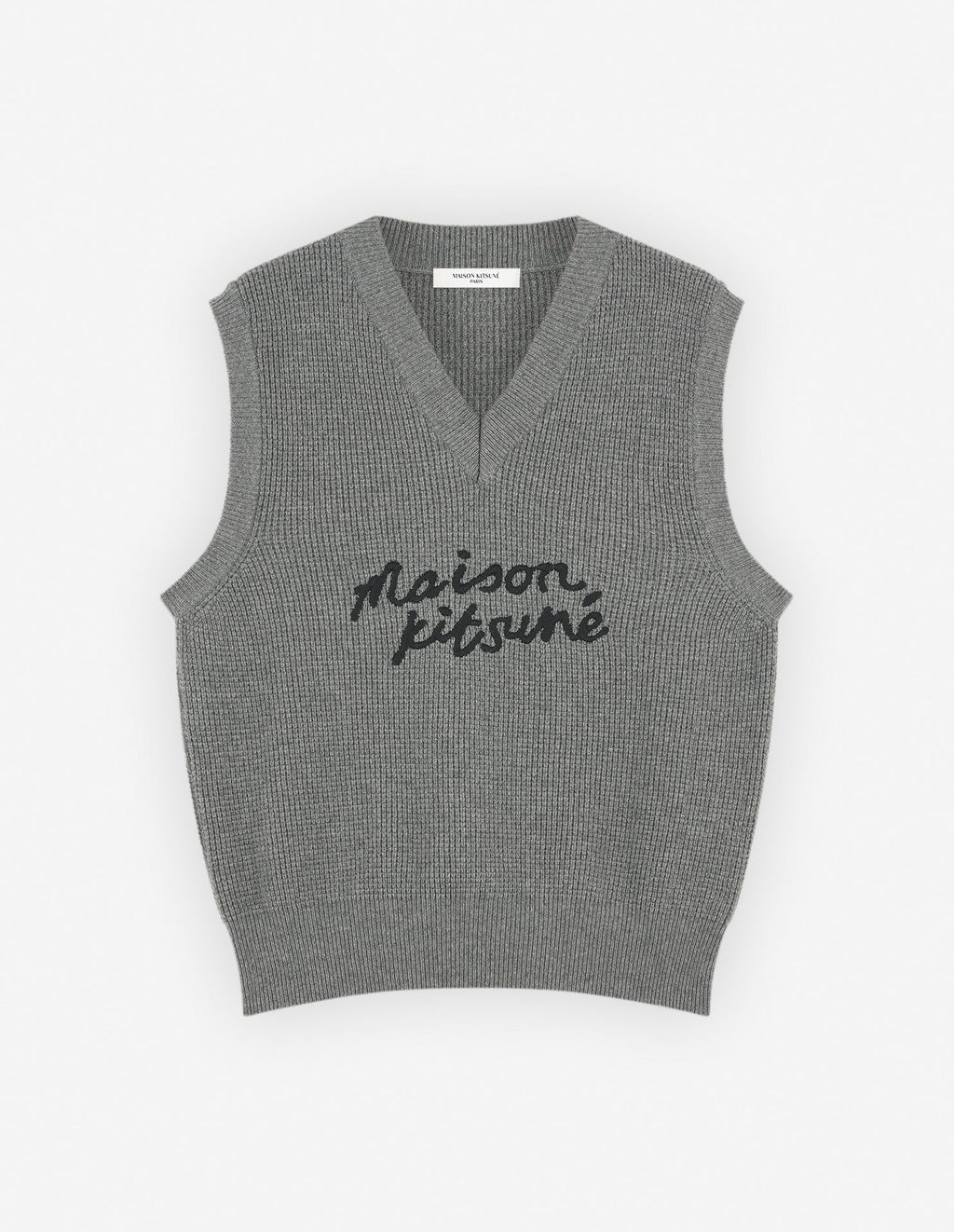  MAISON KITSUNE HANDWRITING OVERSIZE VEST