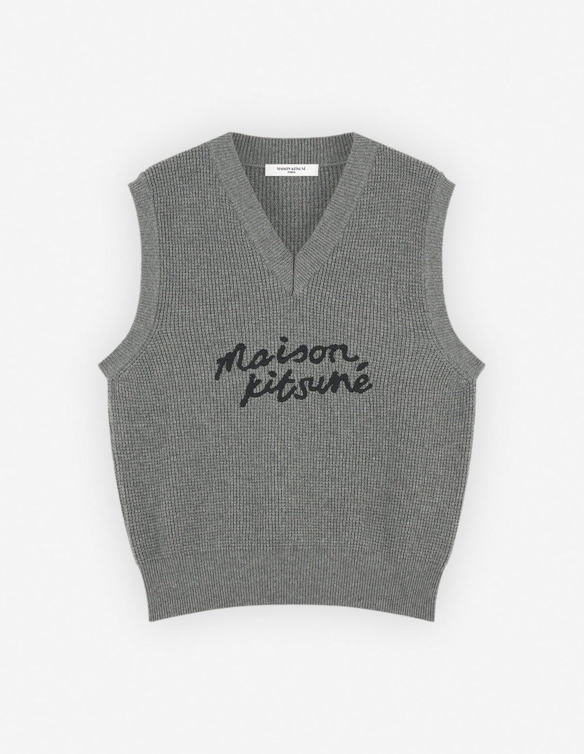 MAISON KITSUNE HANDWRITING OVERSIZE VEST