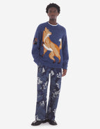  FOX INTARSIA COMFORT JUMPER