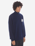  FOX HEAD INTARSIA COMFORT HIGH NECK JUMPER