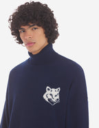  FOX HEAD INTARSIA COMFORT HIGH NECK JUMPER