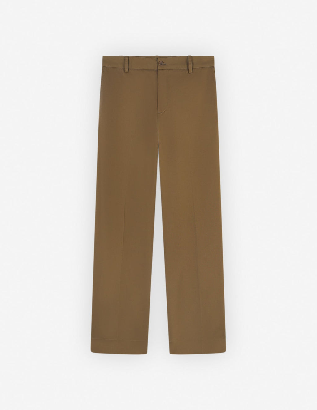  WIDE LEG CHINO PANTS IN COTTON WITH LOGO HANDWRITING