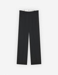  TAILORED PANTS IN TEXTURISED FLUID TECHNICAL WOOL
