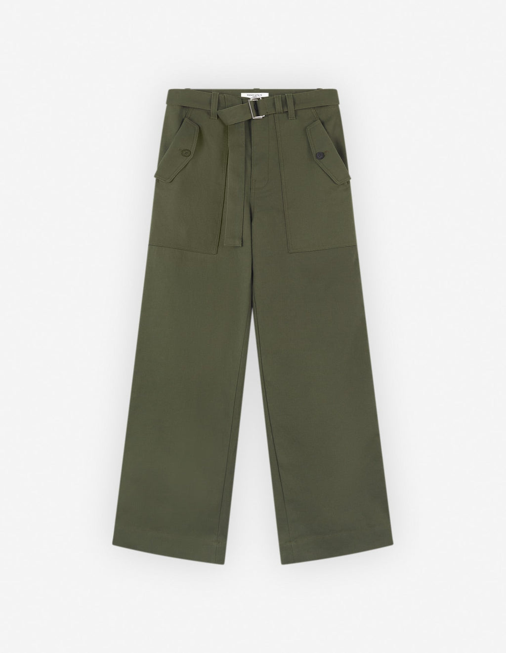  WORKWEAR PANTS IN COTTON TWILL WITH LOGO HANDWRITING