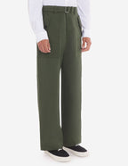  WORKWEAR PANTS IN COTTON TWILL WITH LOGO HANDWRITING