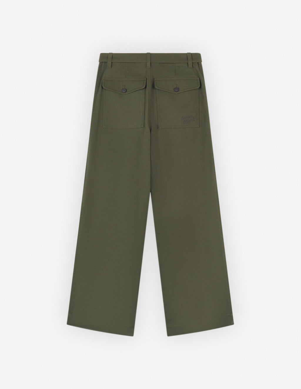  WORKWEAR PANTS IN COTTON TWILL WITH LOGO HANDWRITING