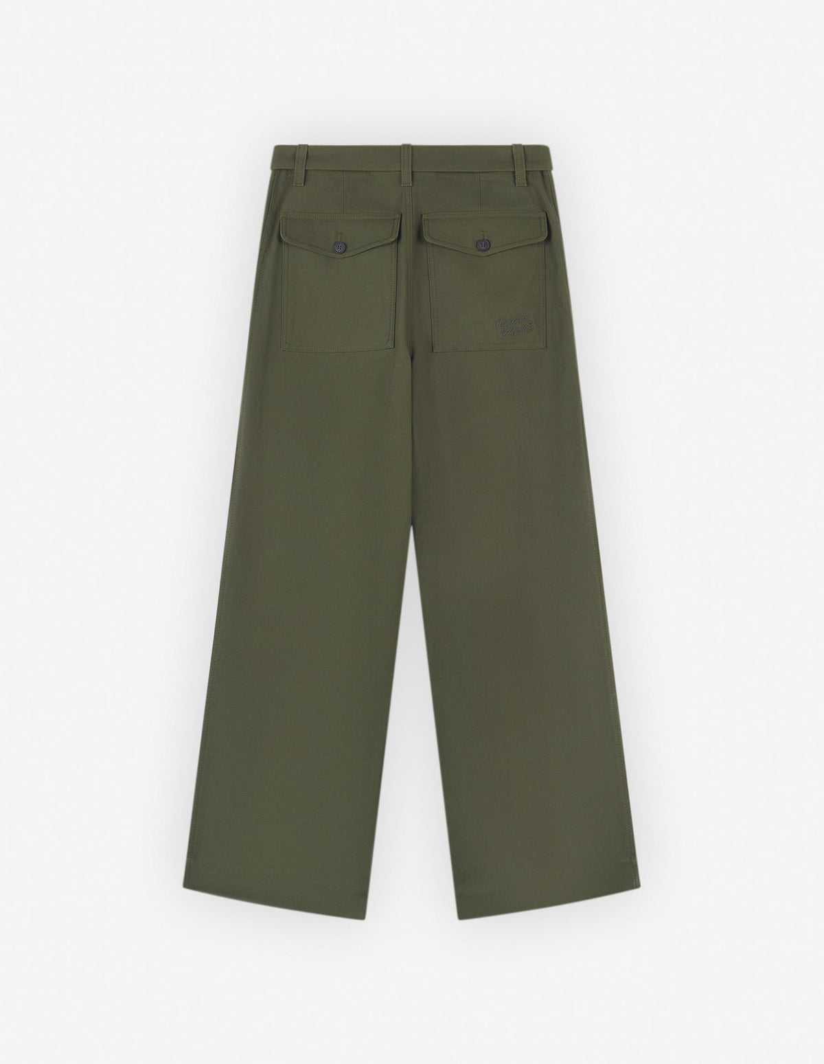  WORKWEAR PANTS IN COTTON TWILL WITH LOGO HANDWRITING