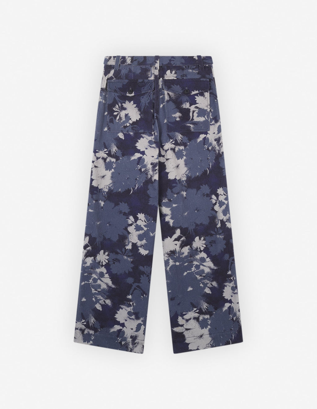  WORKWEAR PANTS IN BOUQUET CAMEO PRINTED COTTON DRI