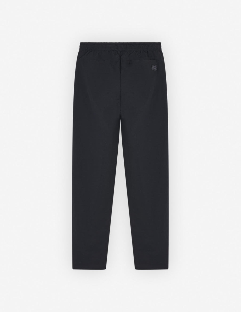  CITY PANTS IN CRISPY NYLON WITH BOLD FOX HEAD PATCH