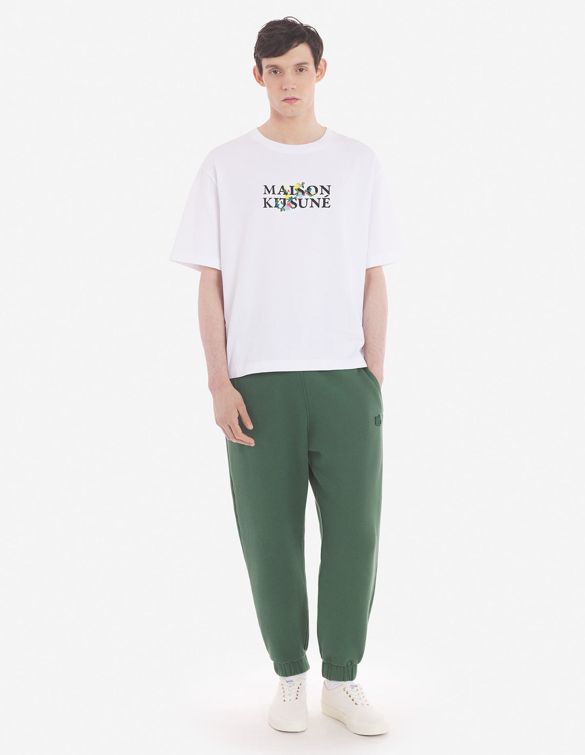  BOLD FOX HEAD PATCH COMFORT JOG PANTS
