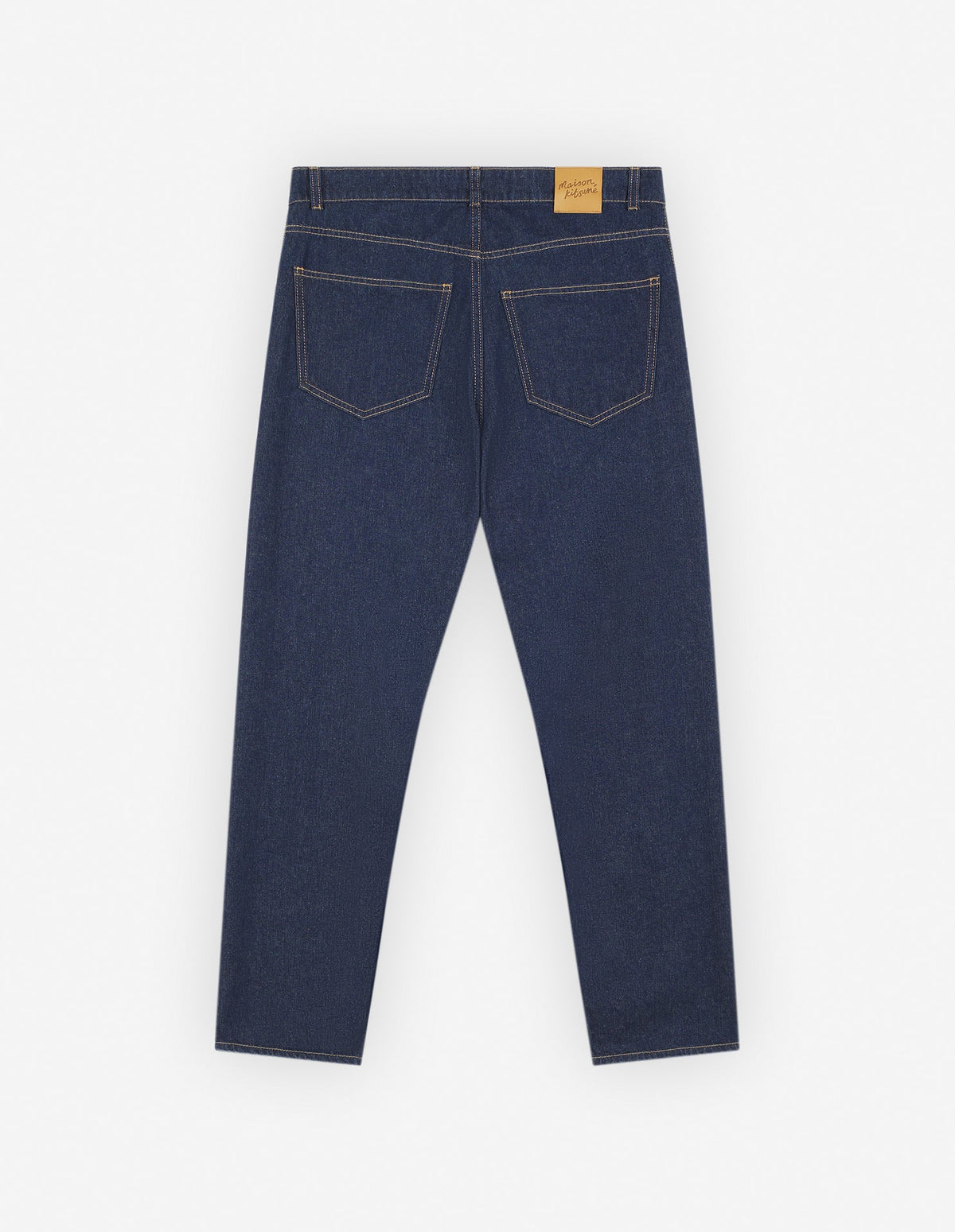  TAPERED JEANS IN INDIGO DENIM