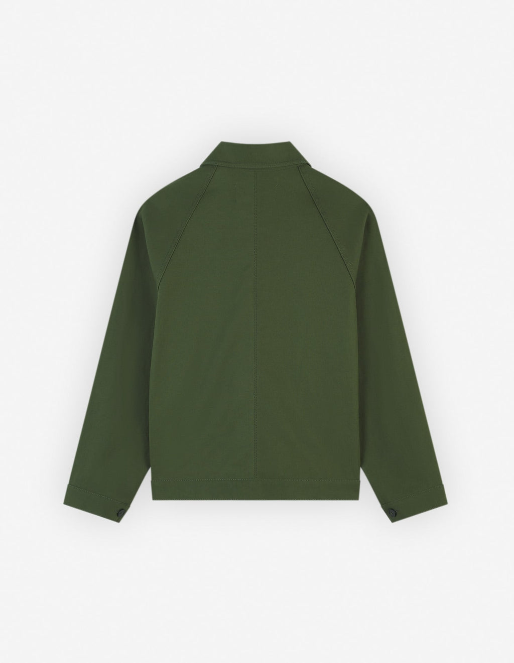  WORKWEAR JACKET IN COTTON TWILL WITH LOGO HANDWRITING