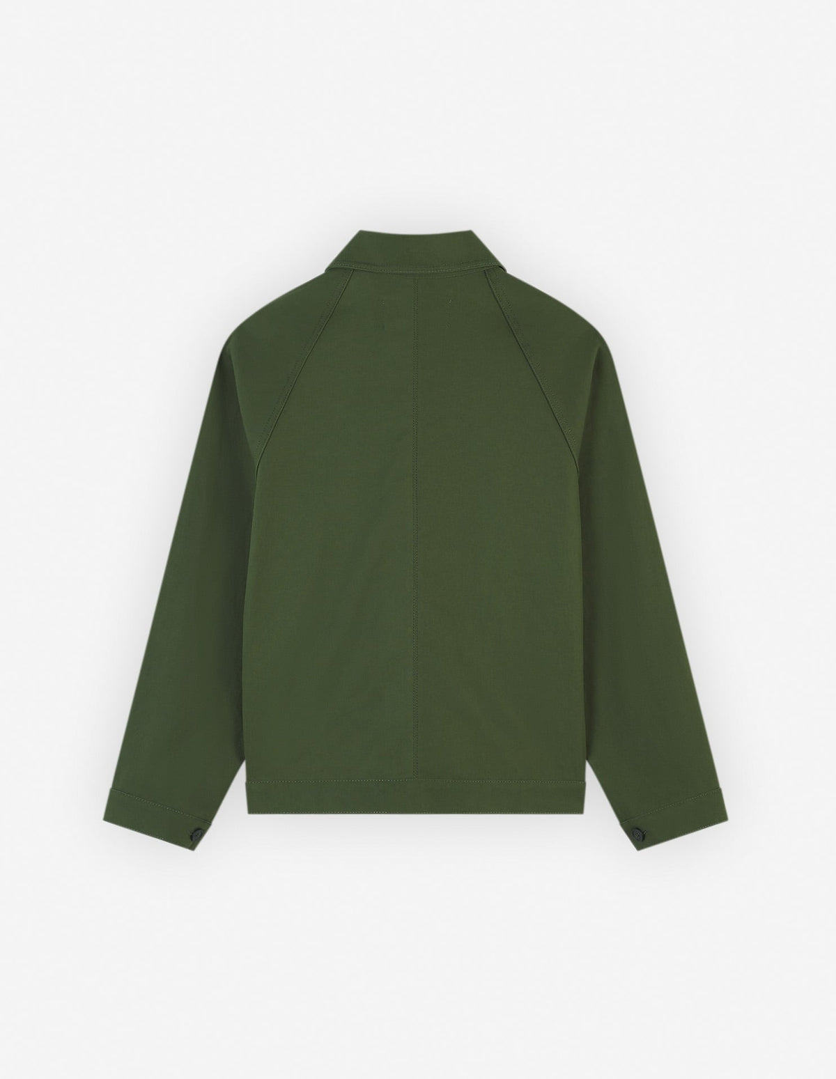  WORKWEAR JACKET IN COTTON TWILL WITH LOGO HANDWRITING