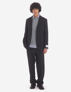  CASUAL SINGLE-BREASTED JACKET IN LIGHT TECHNICAL WOOL