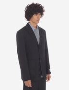  CASUAL SINGLE-BREASTED JACKET IN LIGHT TECHNICAL WOOL