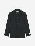  CASUAL SINGLE-BREASTED JACKET IN LIGHT TECHNICAL WOOL