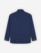  PADDED OVERSHIRT IN CRISPY NYLON WITH BOLD FOX HEAD PATCH
