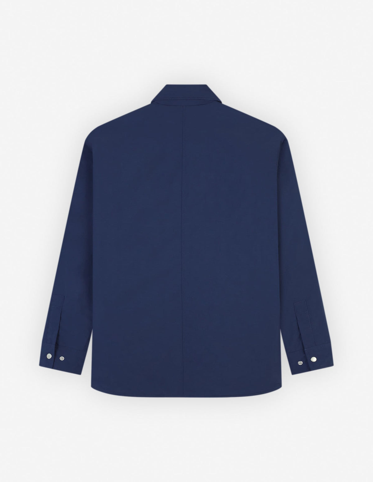  PADDED OVERSHIRT IN CRISPY NYLON WITH BOLD FOX HEAD PATCH