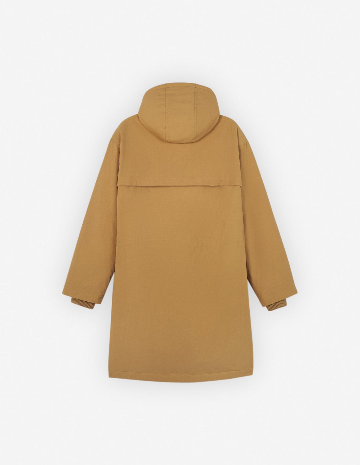  HODDED PADDED PARKA IN NYLON WITH TONAL FOX HEAD P