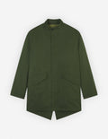  MILITARY PARKA WITH DETACHABLE LINING IN WASHED CO