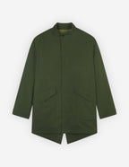  MILITARY PARKA WITH DETACHABLE LINING IN WASHED CO
