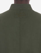  MILITARY PARKA WITH DETACHABLE LINING IN WASHED CO