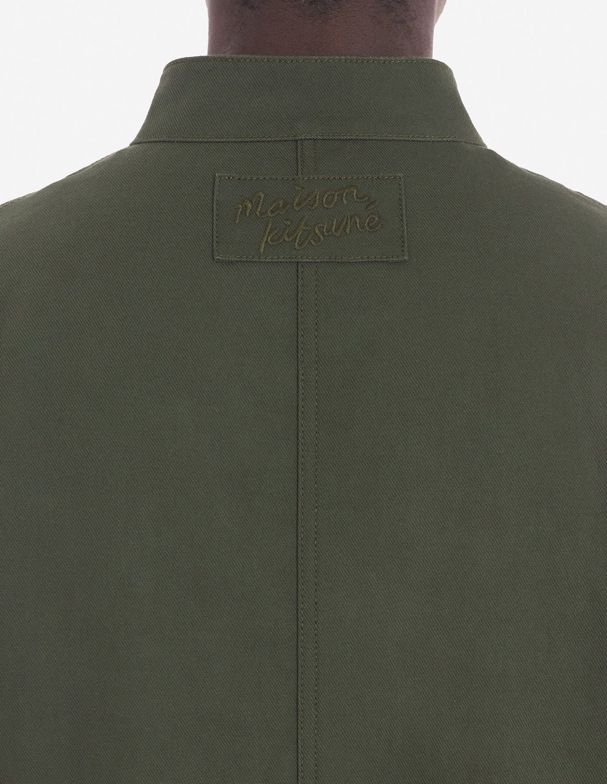  MILITARY PARKA WITH DETACHABLE LINING IN WASHED CO