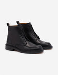  LEATHER LACE-UP BOOTS