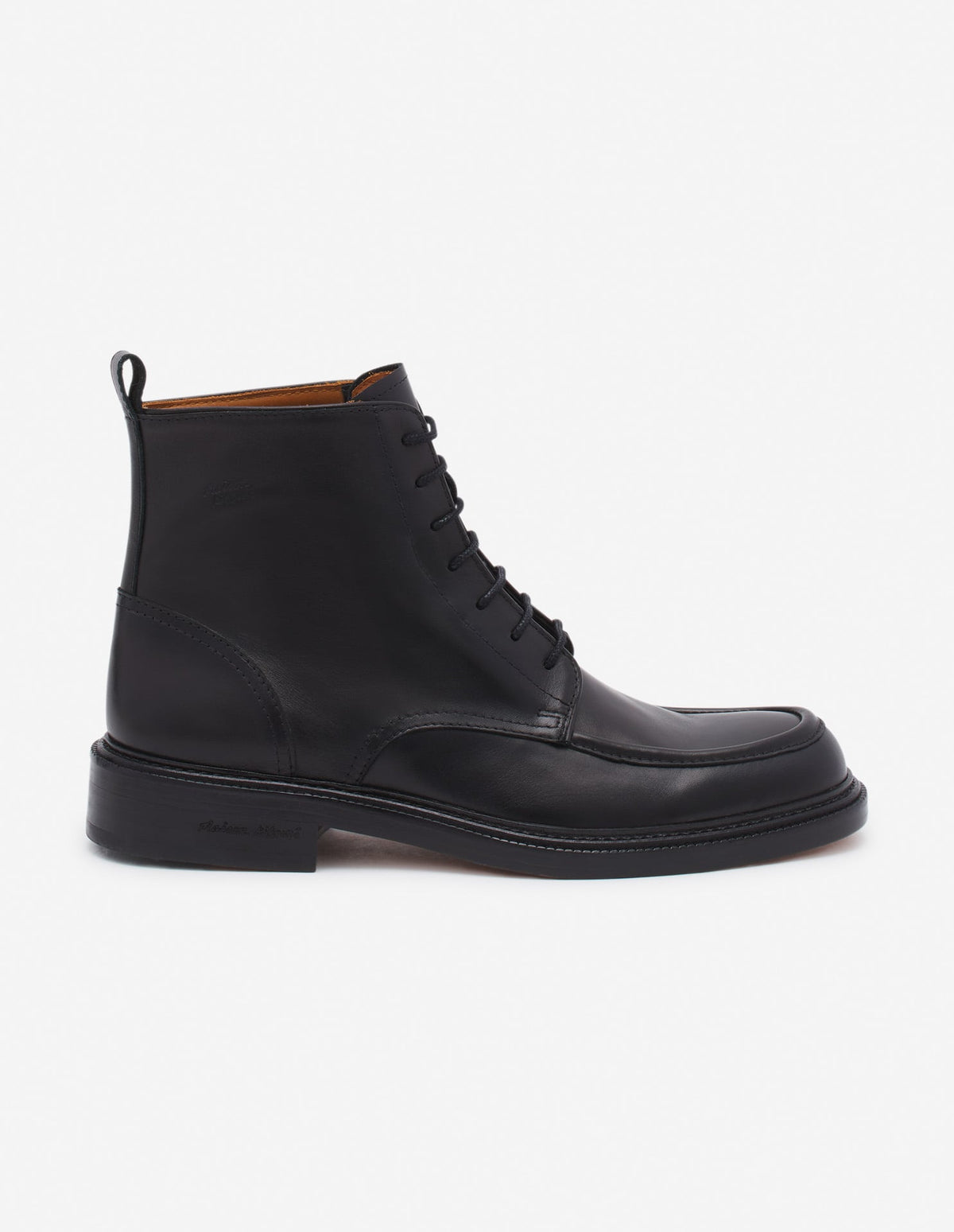  LEATHER LACE-UP BOOTS