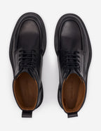  LEATHER LACE-UP BOOTS