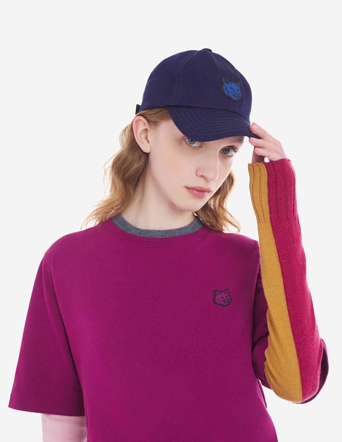  BOLD FOX HEAD PATCH 6P CAP