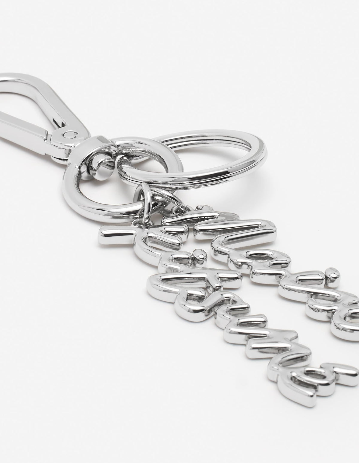  MAISON KITSUNE HANDWRITING METAL KEYRING