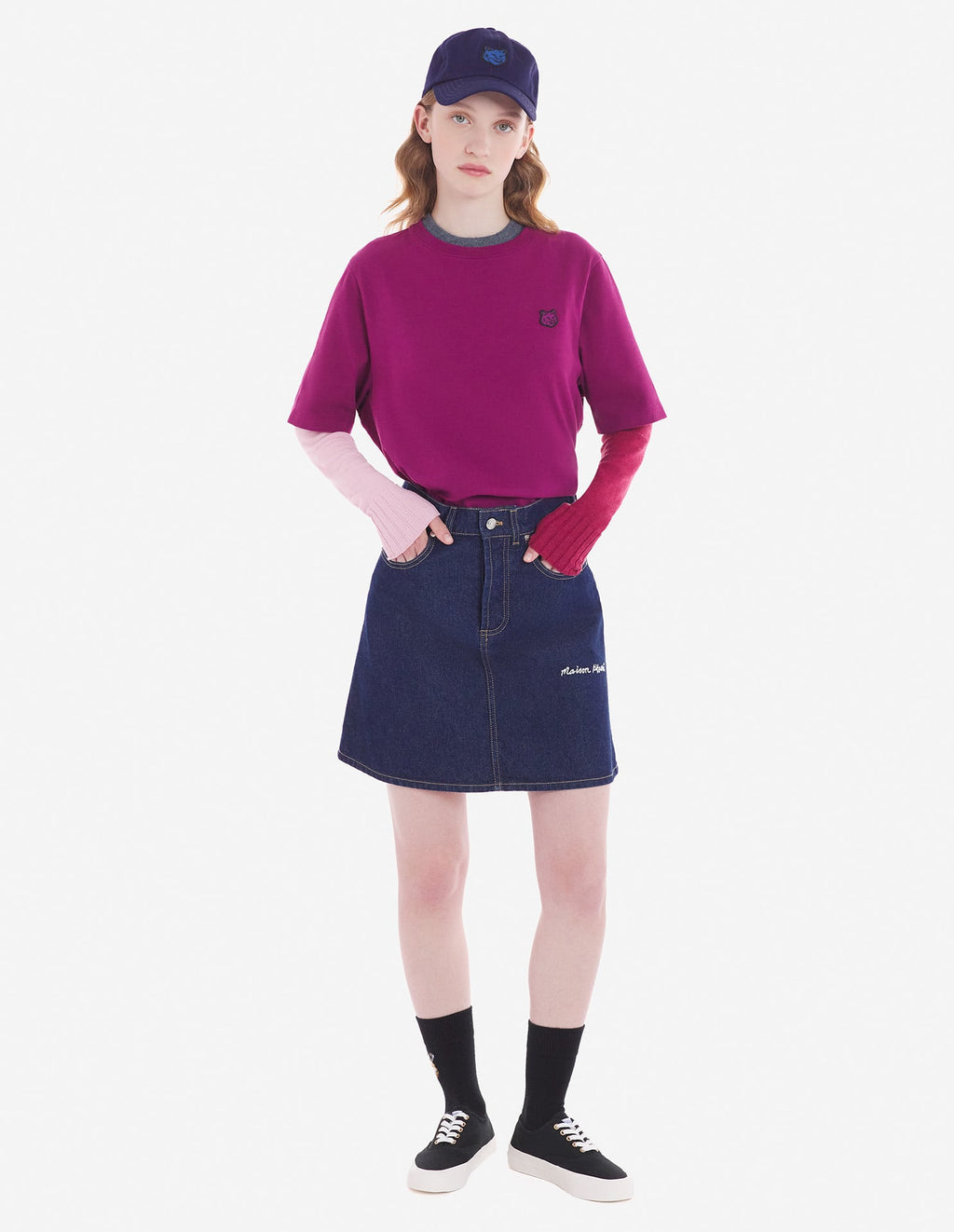  BOLD FOX HEAD PATCH COMFORT TEE-SHIRT