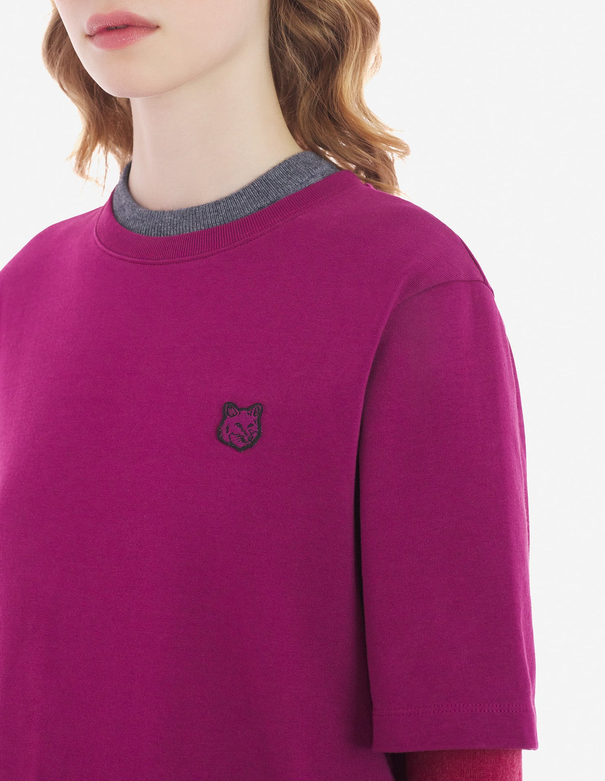  BOLD FOX HEAD PATCH COMFORT TEE-SHIRT