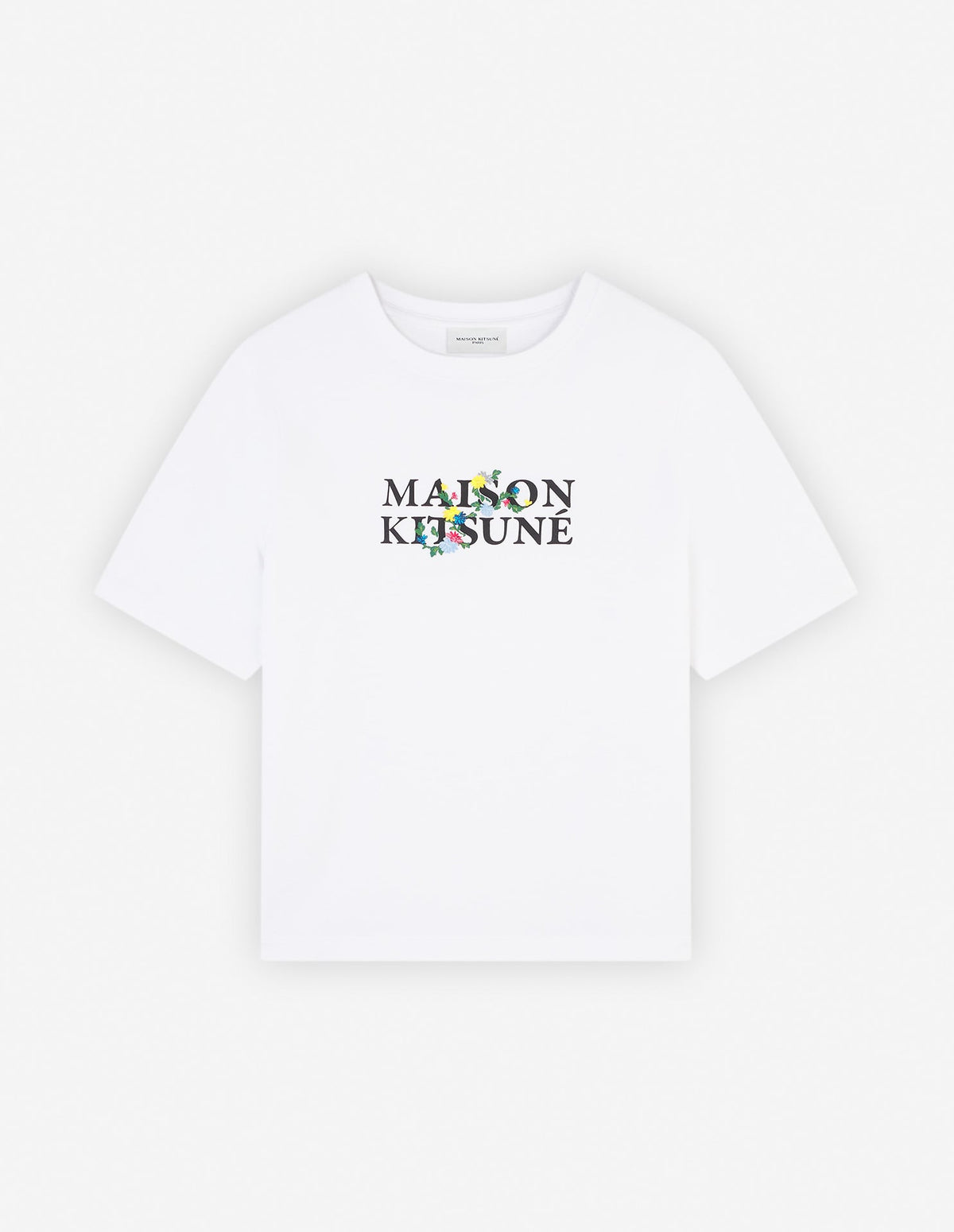  MAISON KITSUNE FLOWERS COMFORT TEE-SHIRT