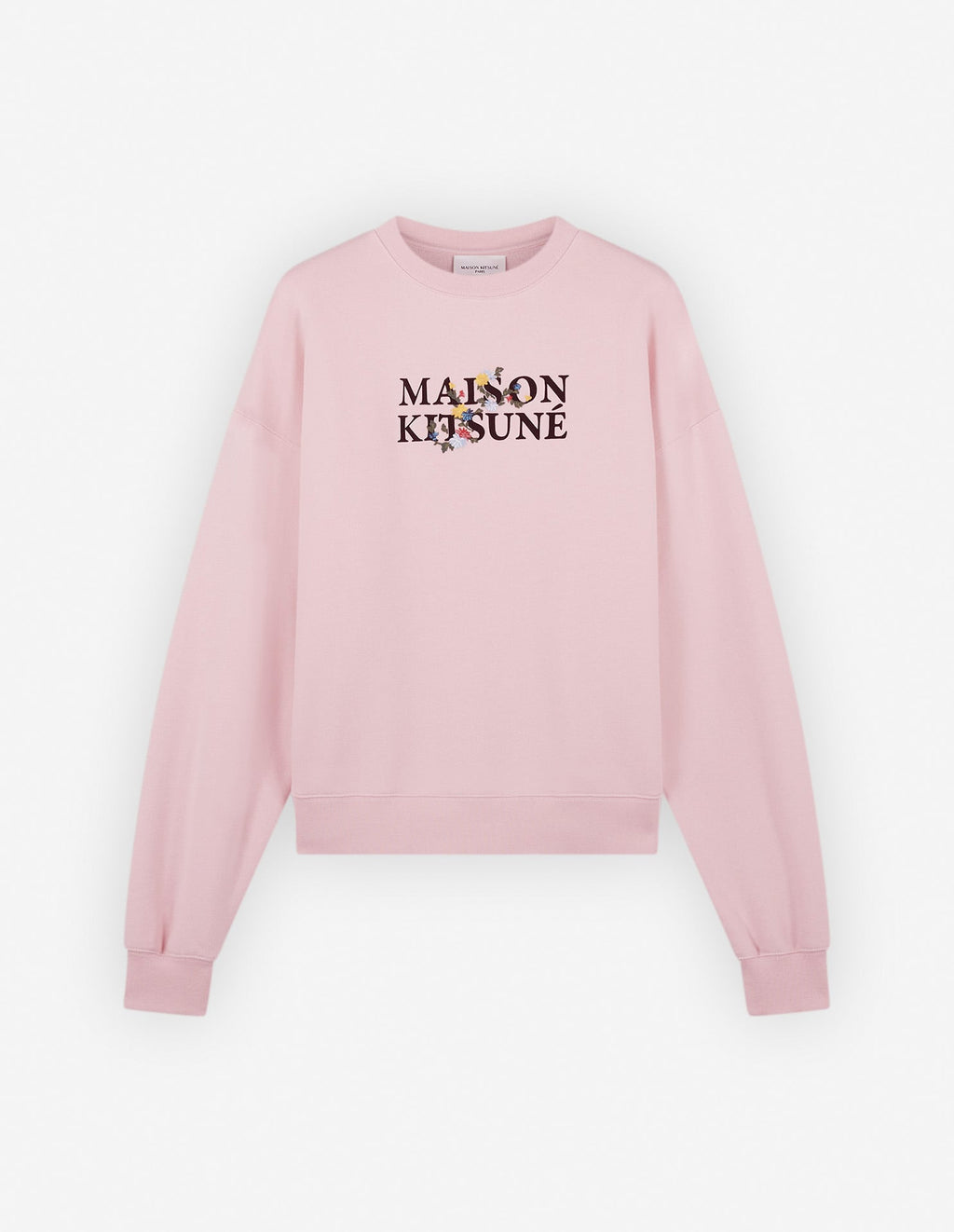  MAISON KITSUNE FLOWERS COMFORT SWEATSHIRT