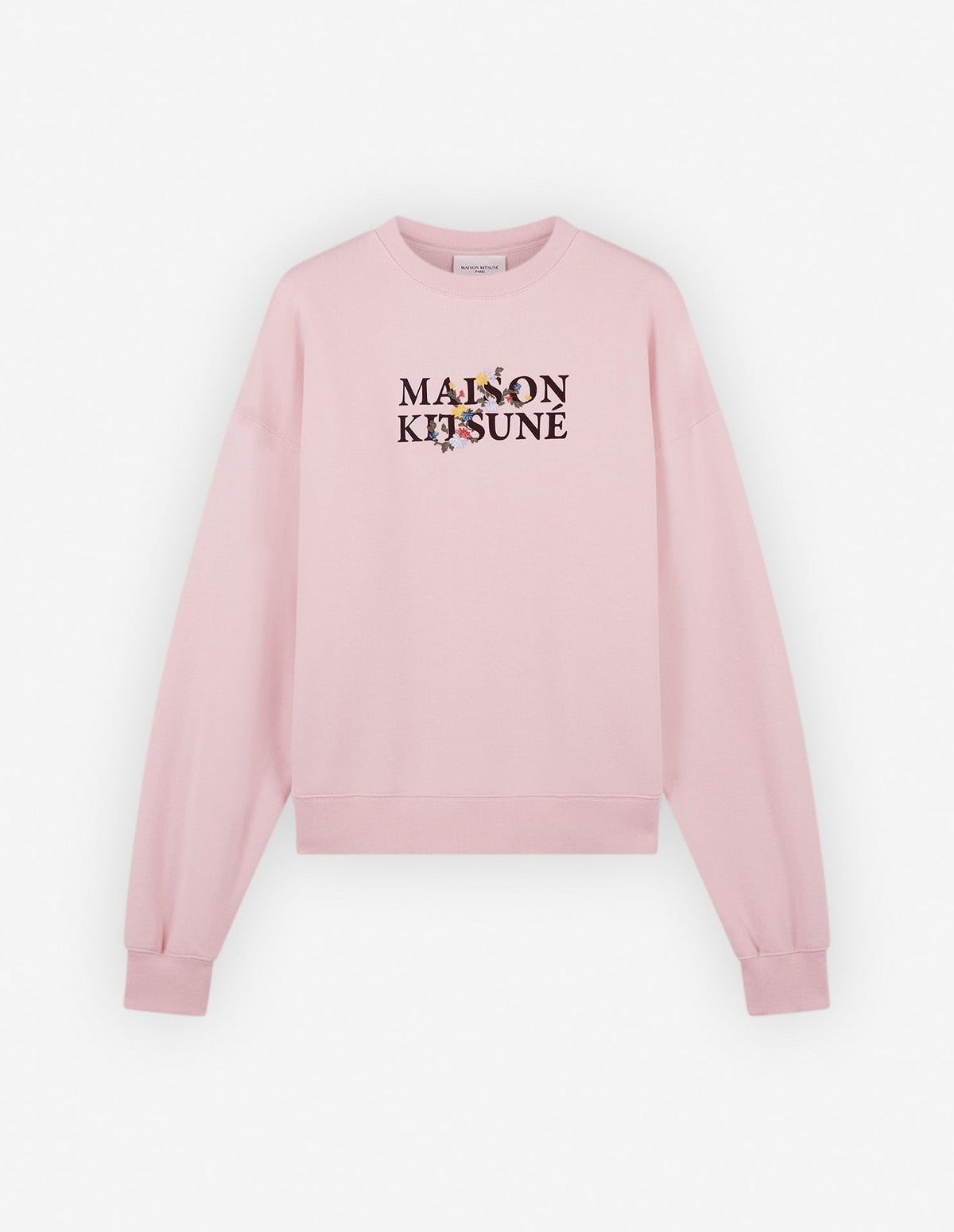  MAISON KITSUNE FLOWERS COMFORT SWEATSHIRT