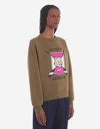  COLLEGE FOX PRINTED COMFORT SWEATSHIRT