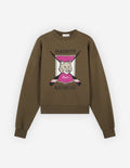  COLLEGE FOX PRINTED COMFORT SWEATSHIRT