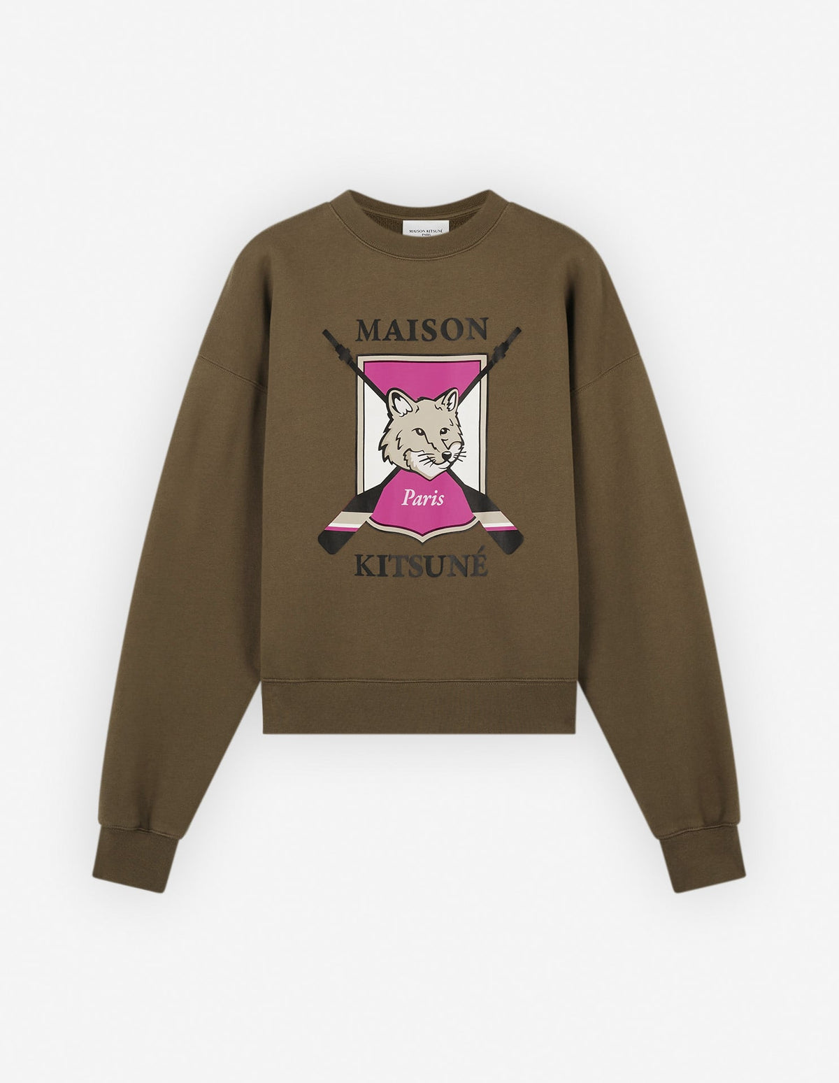  COLLEGE FOX PRINTED COMFORT SWEATSHIRT