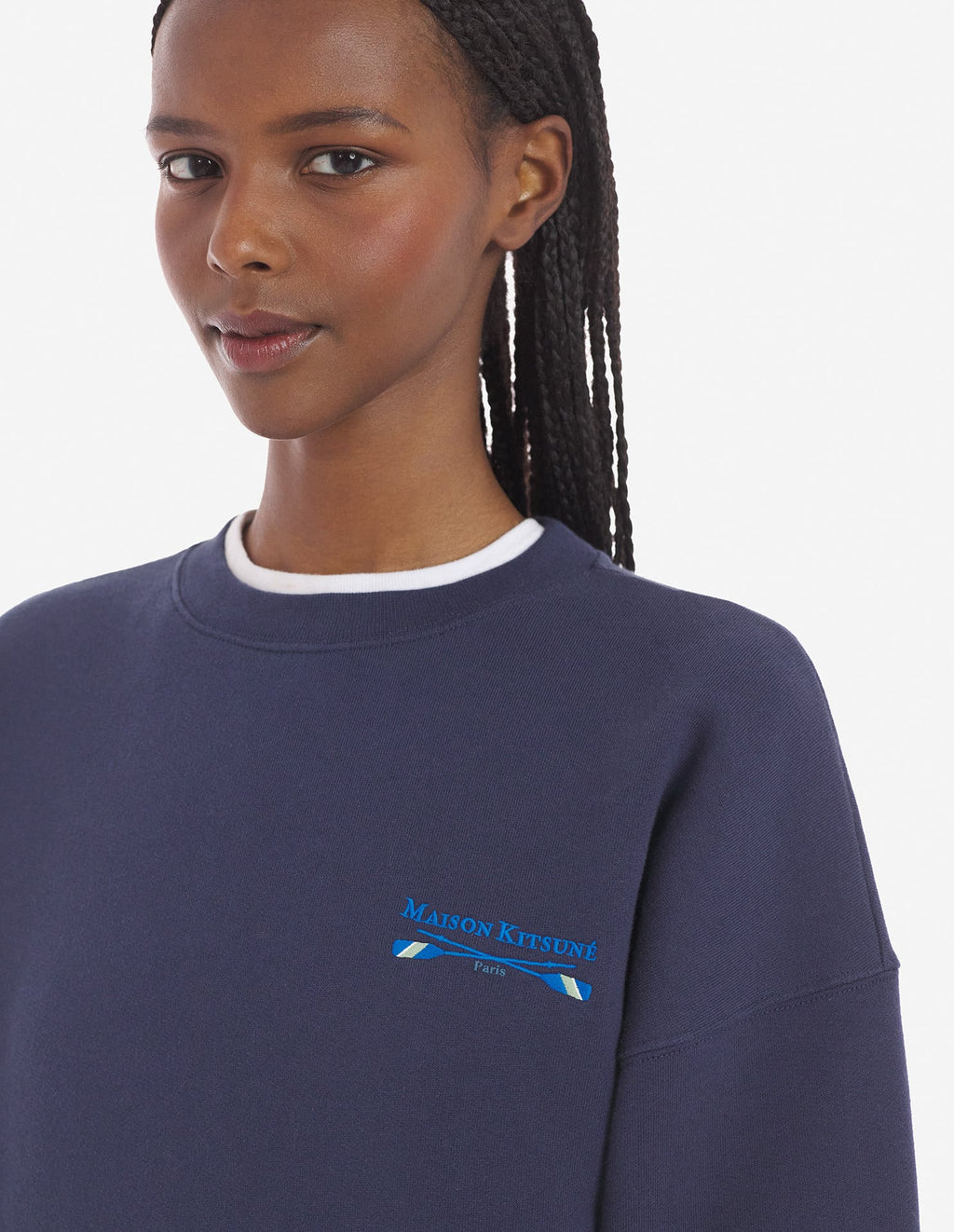  MAISON KITSUNE OARS COMFORT SWEATSHIRT