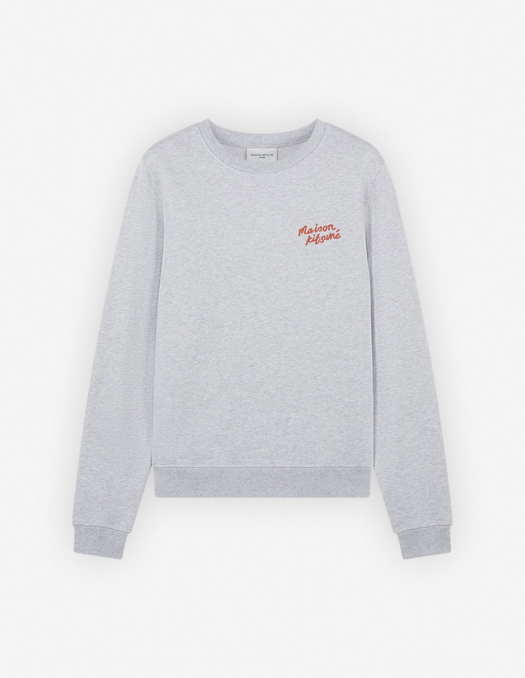  MAISON KITSUNE HANDWRITING REGULAR SWEATSHIRT