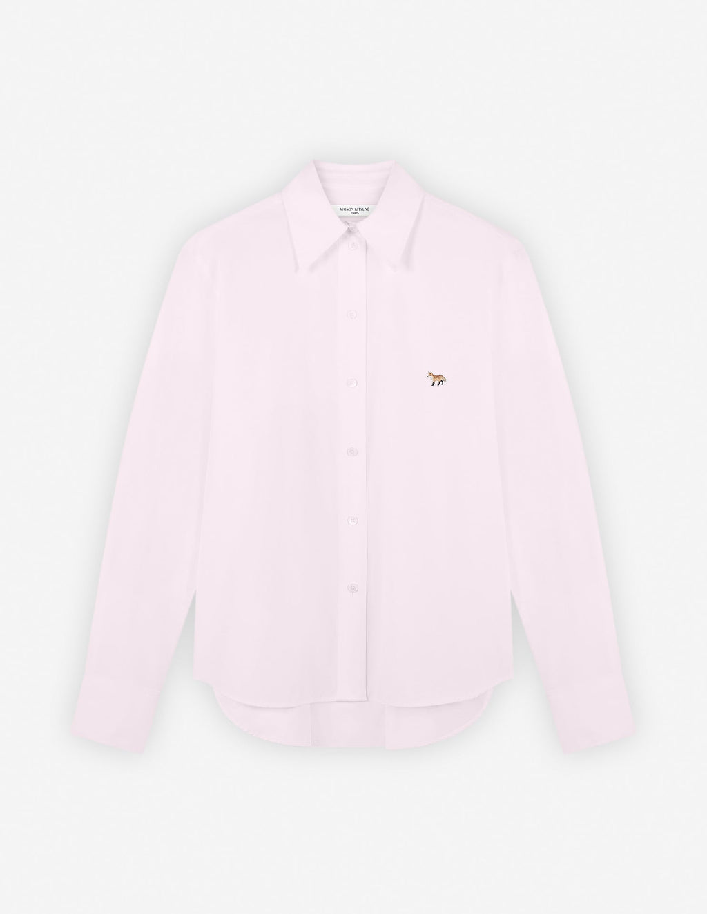  CLASSIC SHIRT WITH BABY FOX PATCH IN COTTON POPLIN