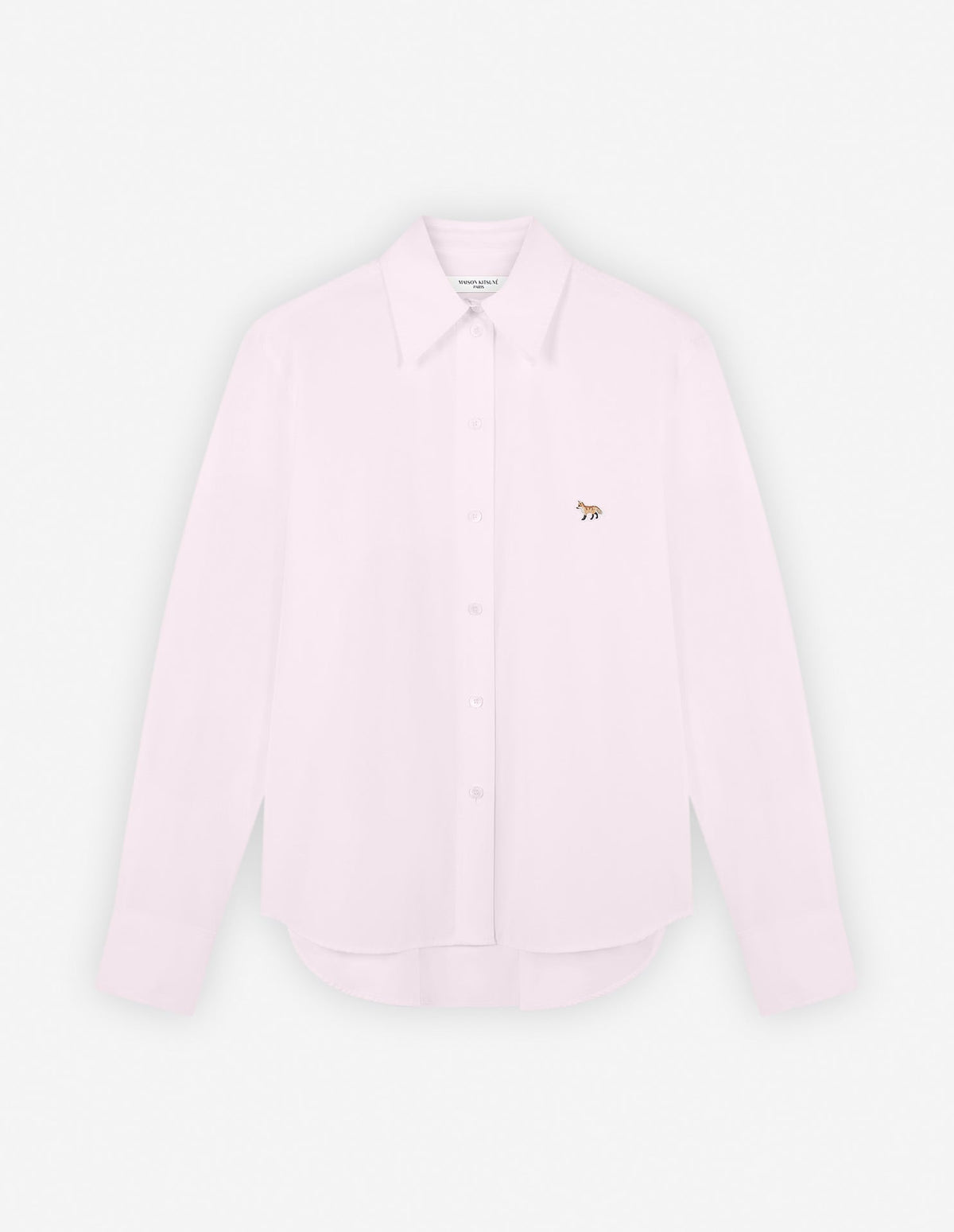  CLASSIC SHIRT WITH BABY FOX PATCH IN COTTON POPLIN