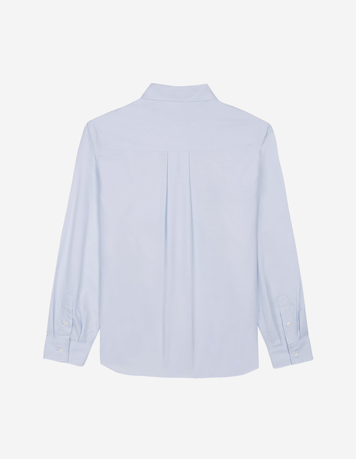  BUTTON-DOWN CLASSIC SHIRT WITH INSTITUTIONAL FOX HEAD PATCH IN OXFORD