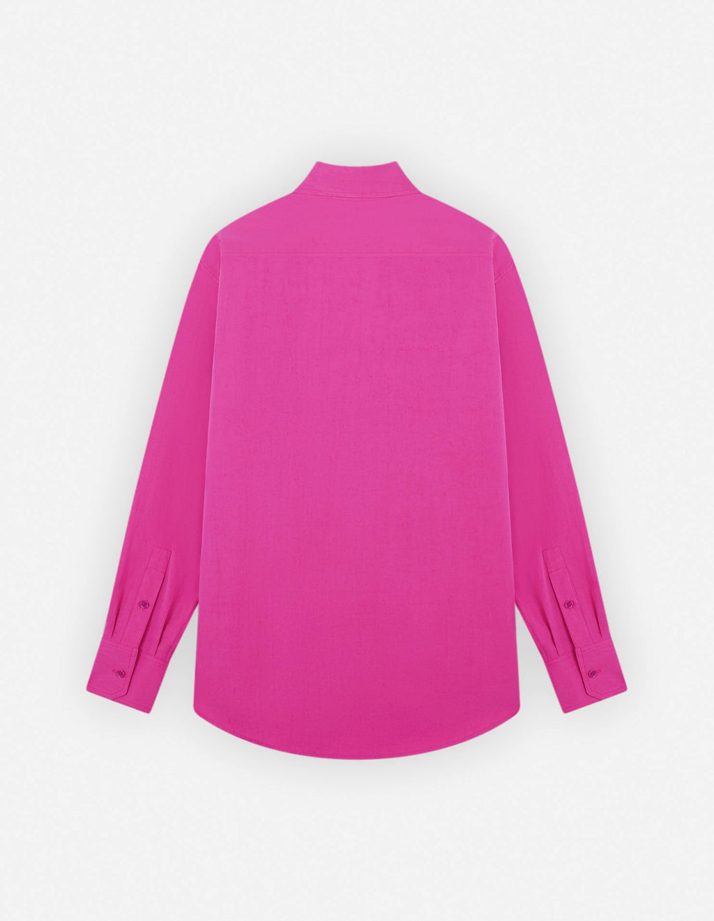  CASUAL SHIRT WITH CHEST POCKET AND BOLD FOX HEAD PATCH IN COTTON POPLIN