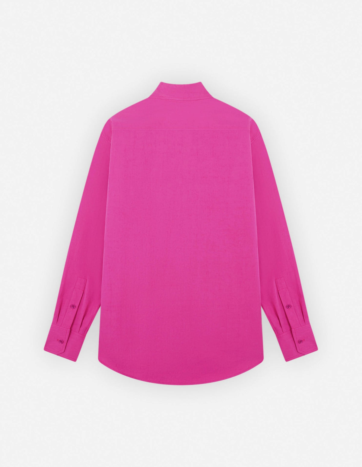  CASUAL SHIRT WITH CHEST POCKET AND BOLD FOX HEAD PATCH IN COTTON POPLIN