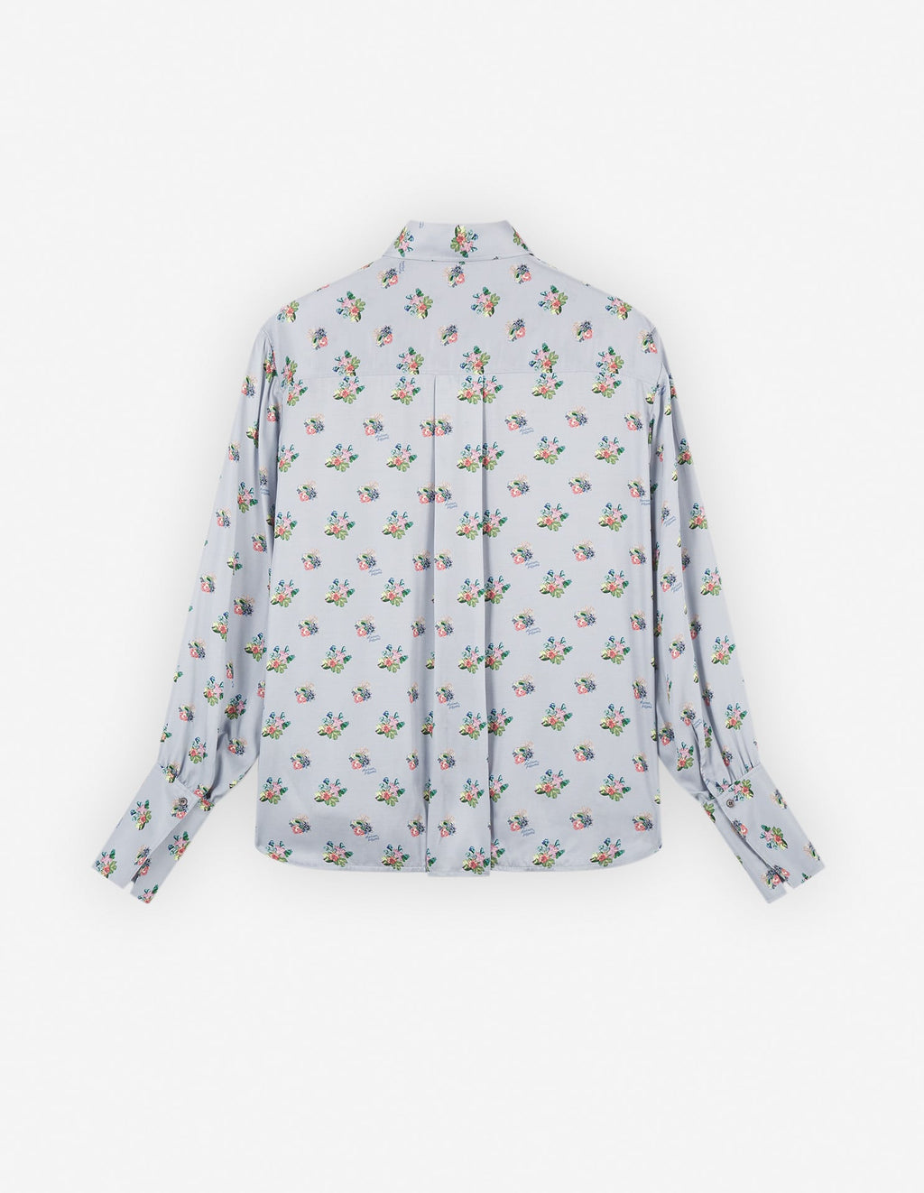  BOXY SHIRT WITH CONCEALED PLACKET IN FLORAL PRINT